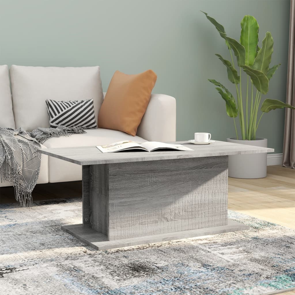vidaXL Coffee Table Accent End Side Sofa Table for Living Room Engineered Wood-8