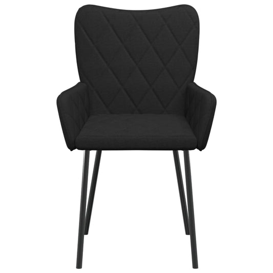 vidaXL Dining Chairs 2 Pcs Accent Upholstered Chair for Living Room Fabric-0
