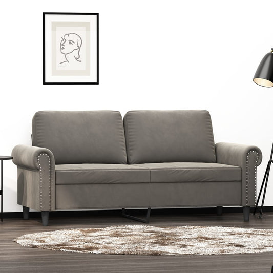 vidaXL Sofa Chair Living Room Accent Upholstered Chair with Armrest Velvet-10