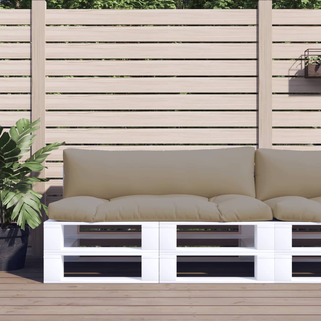 vidaXL Pallet Cushions Outdoor Sofa Pillow Seat Pad Decorative Cushion Fabric-14