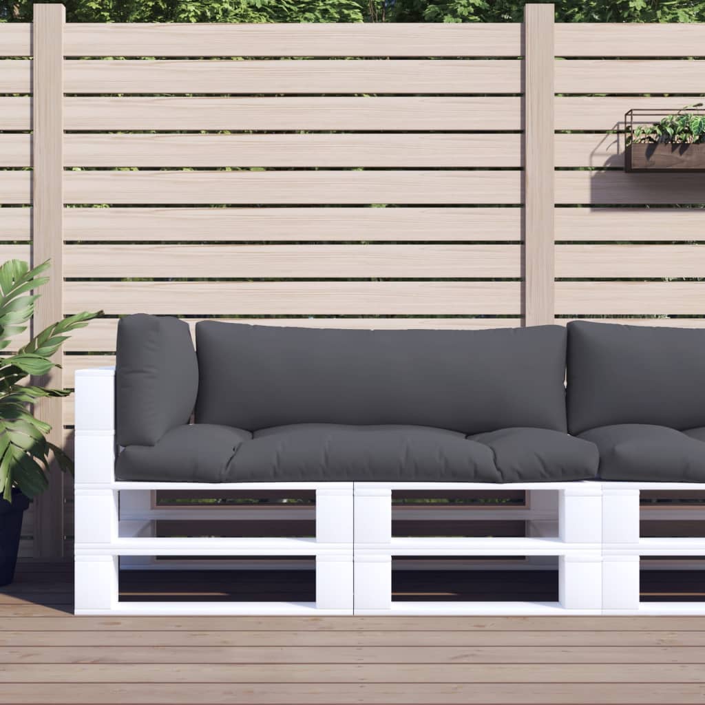 vidaXL Pallet Cushions Outdoor Sofa Pillow Seat Pad Decorative Cushion Fabric-5