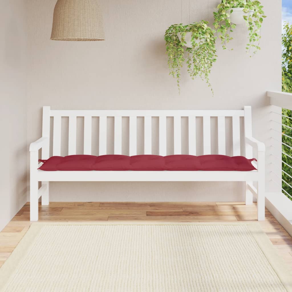 vidaXL Garden Bench Cushion Non-slip Outdoor Patio Seating Pad Oxford Fabric