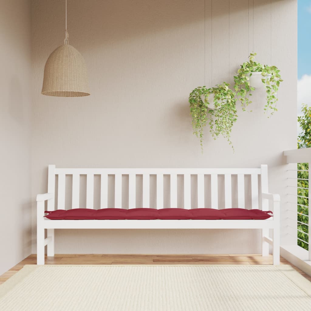 vidaXL Garden Bench Cushion Non-slip Outdoor Patio Seating Pad Oxford Fabric