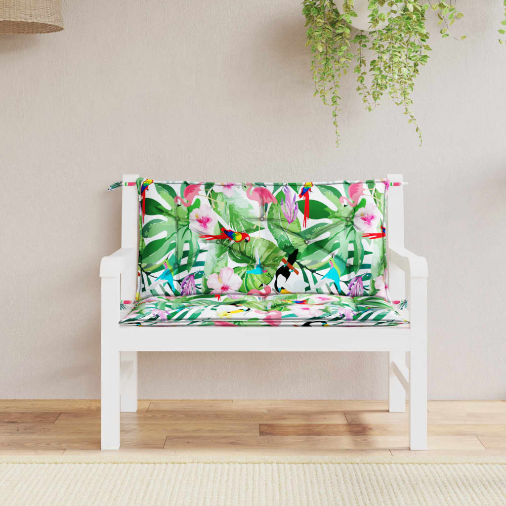 vidaXL Bench Cushion Water Repellent Outdoor Seat Cushion Pad Oxford Fabric-69