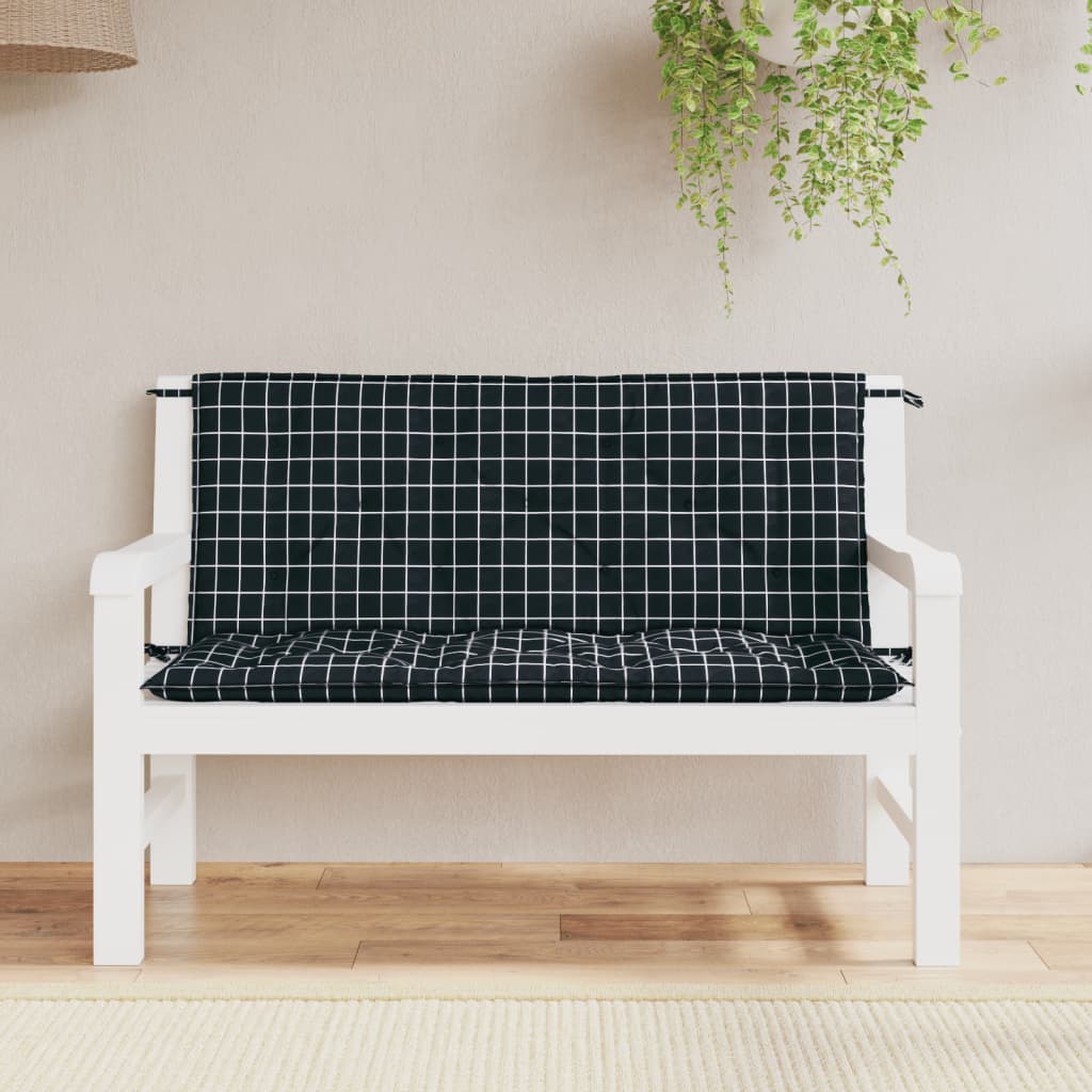 vidaXL Bench Cushion Water Repellent Outdoor Seat Cushion Pad Oxford Fabric-63