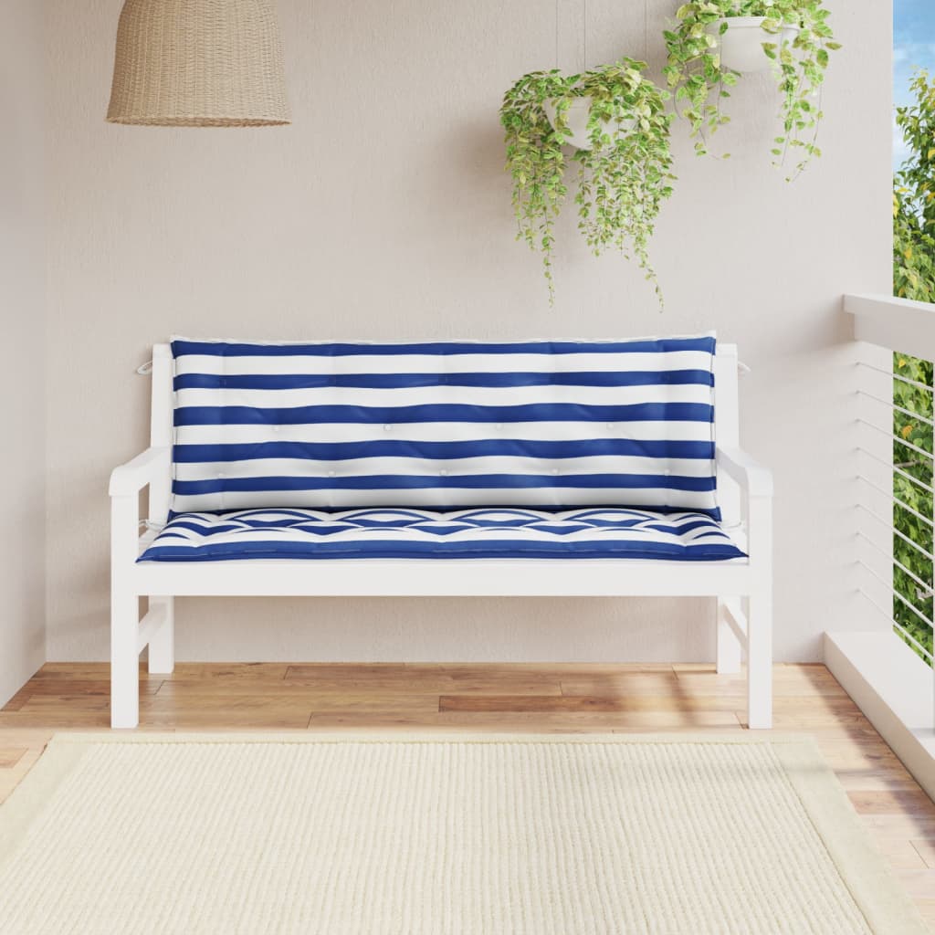 vidaXL Bench Cushion Water Repellent Outdoor Seat Cushion Pad Oxford Fabric-75