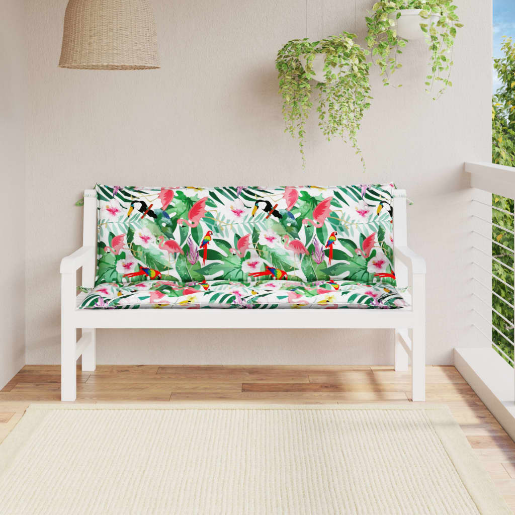 vidaXL Bench Cushion Water Repellent Outdoor Seat Cushion Pad Oxford Fabric-78