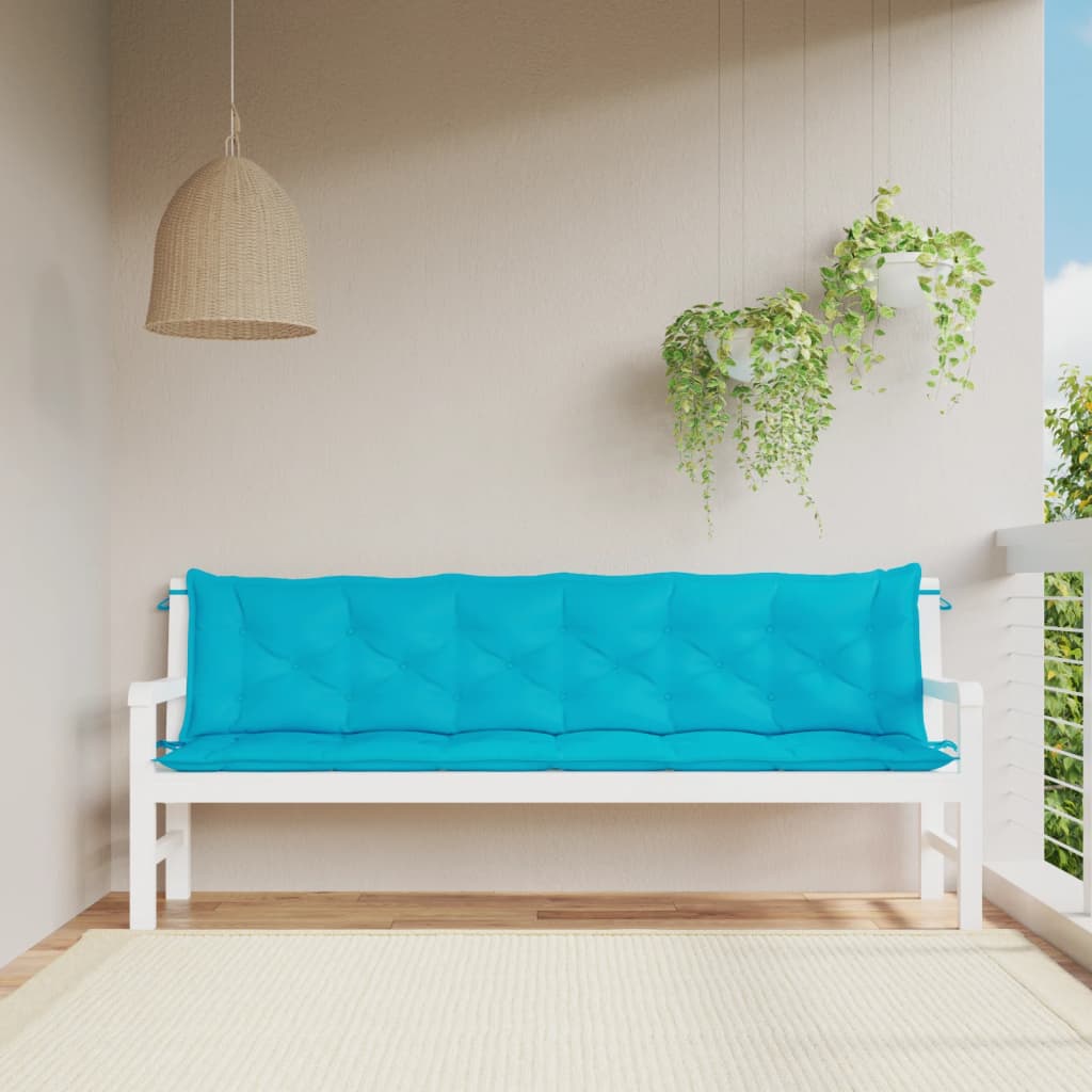vidaXL Bench Cushion Water Repellent Outdoor Seat Cushion Pad Oxford Fabric-74