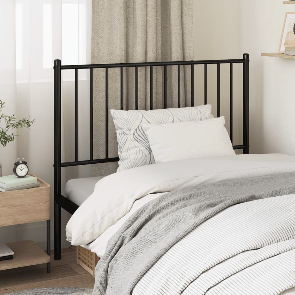 vidaXL Metal Headboard Decorative Steel Construction Headboard for Bedroom-14