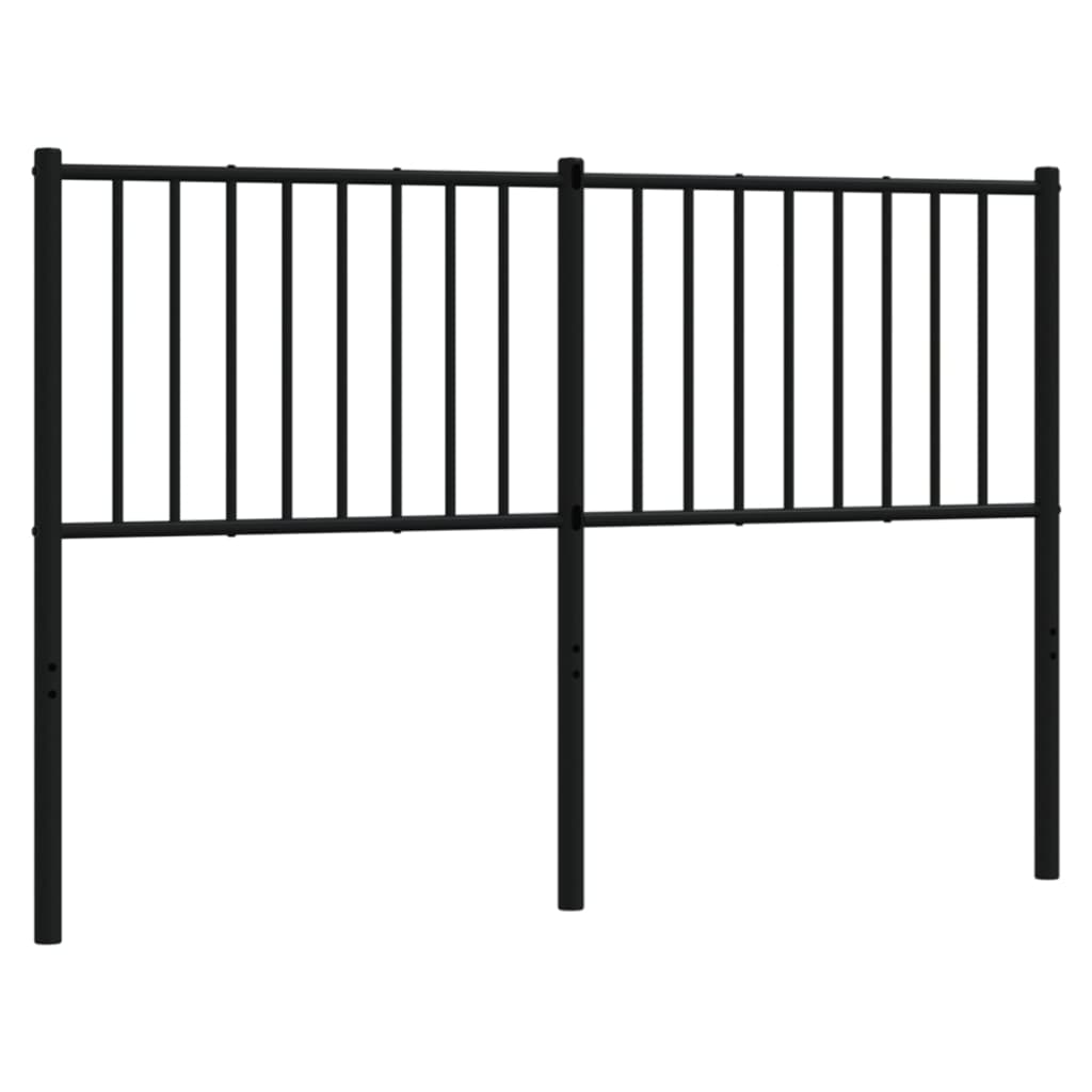 vidaXL Metal Headboard Decorative Steel Construction Headboard for Bedroom-0