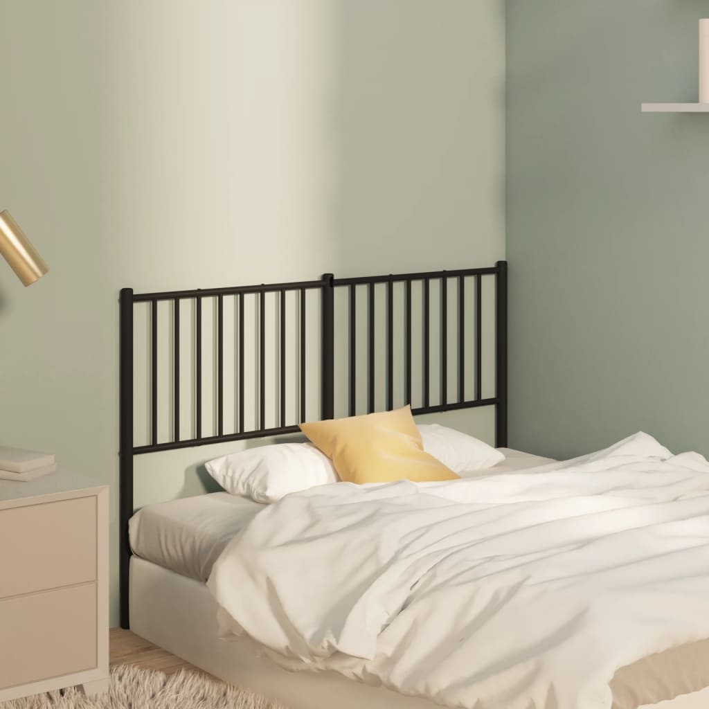 vidaXL Metal Headboard Decorative Steel Construction Headboard for Bedroom-5