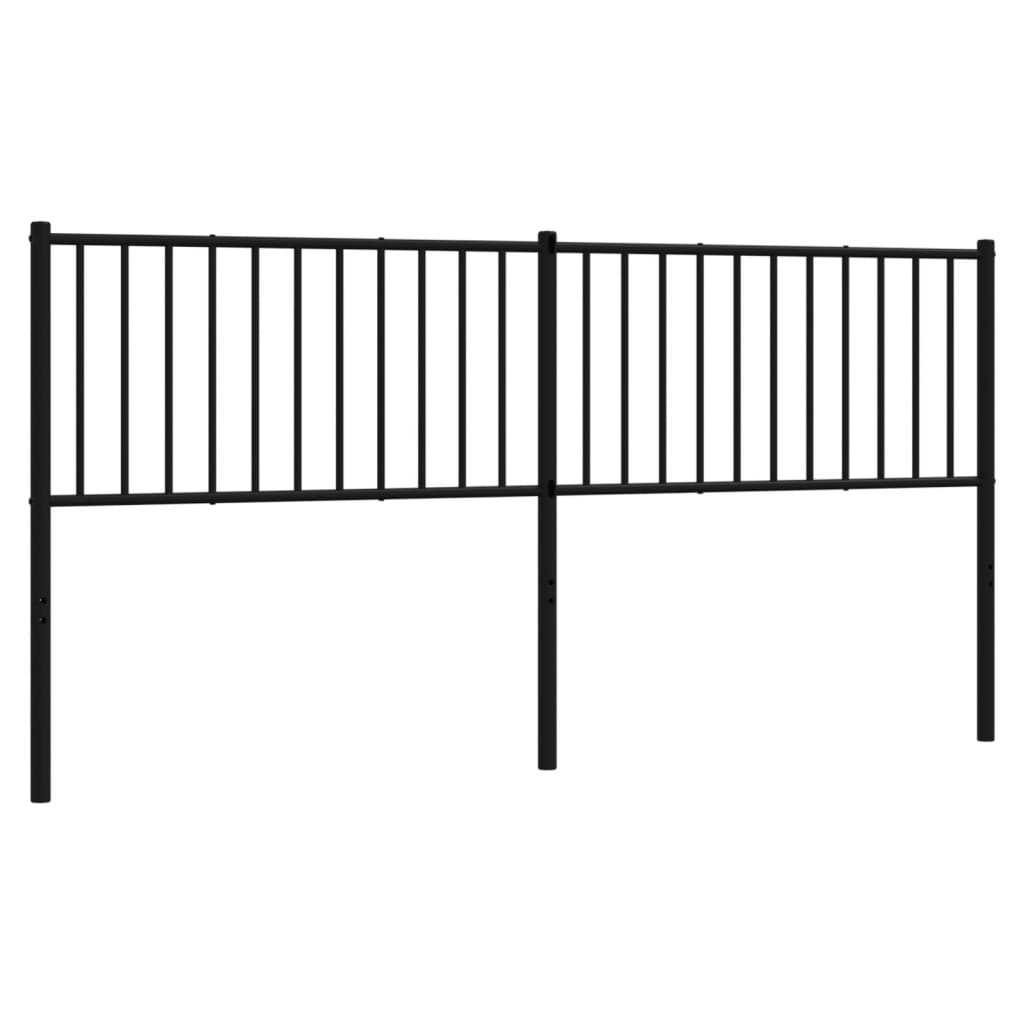 vidaXL Metal Headboard Decorative Steel Construction Headboard for Bedroom-3