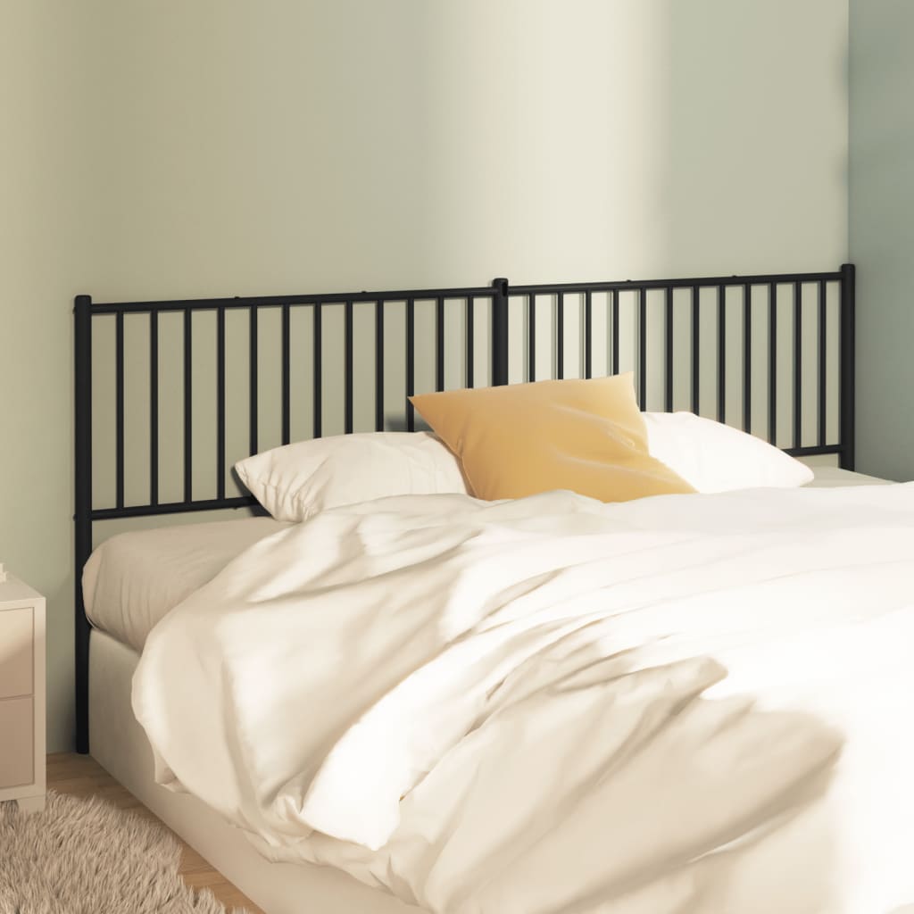 vidaXL Metal Headboard Decorative Steel Construction Headboard for Bedroom-9