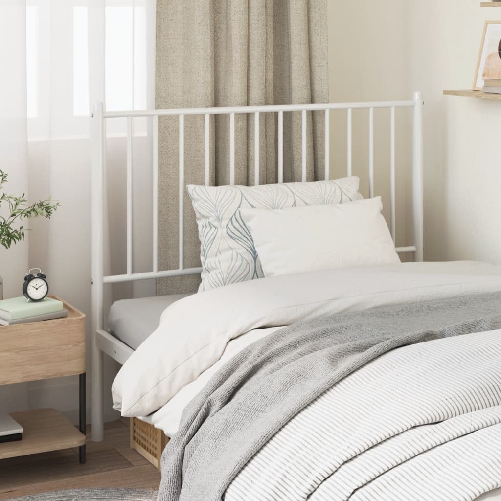 vidaXL Metal Headboard Decorative Steel Construction Headboard for Bedroom-11