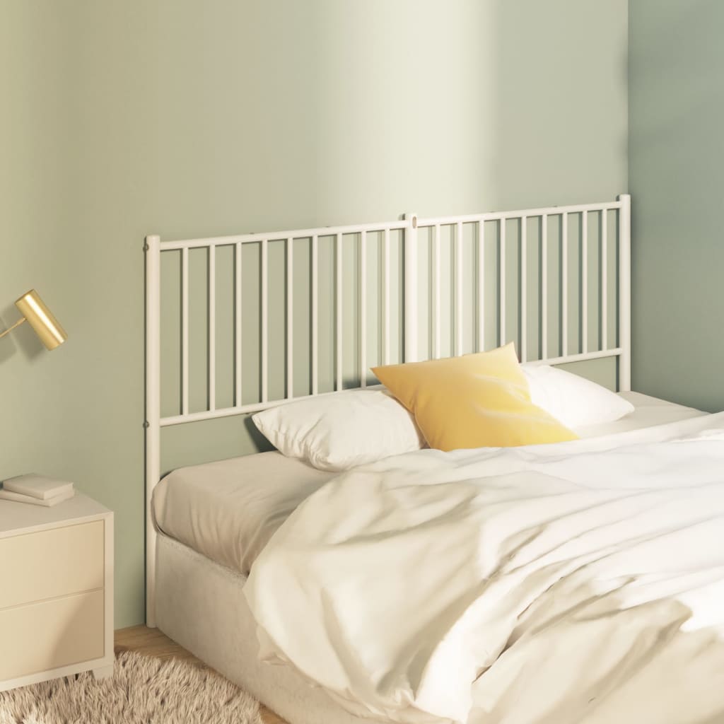 vidaXL Metal Headboard Decorative Steel Construction Headboard for Bedroom-6
