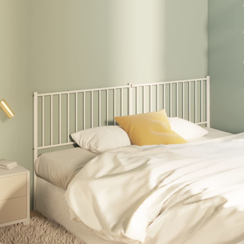 vidaXL Metal Headboard Decorative Steel Construction Headboard for Bedroom-13