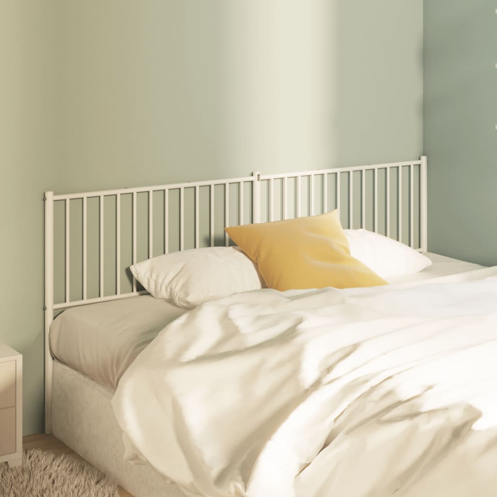 vidaXL Metal Headboard Decorative Steel Construction Headboard for Bedroom-7