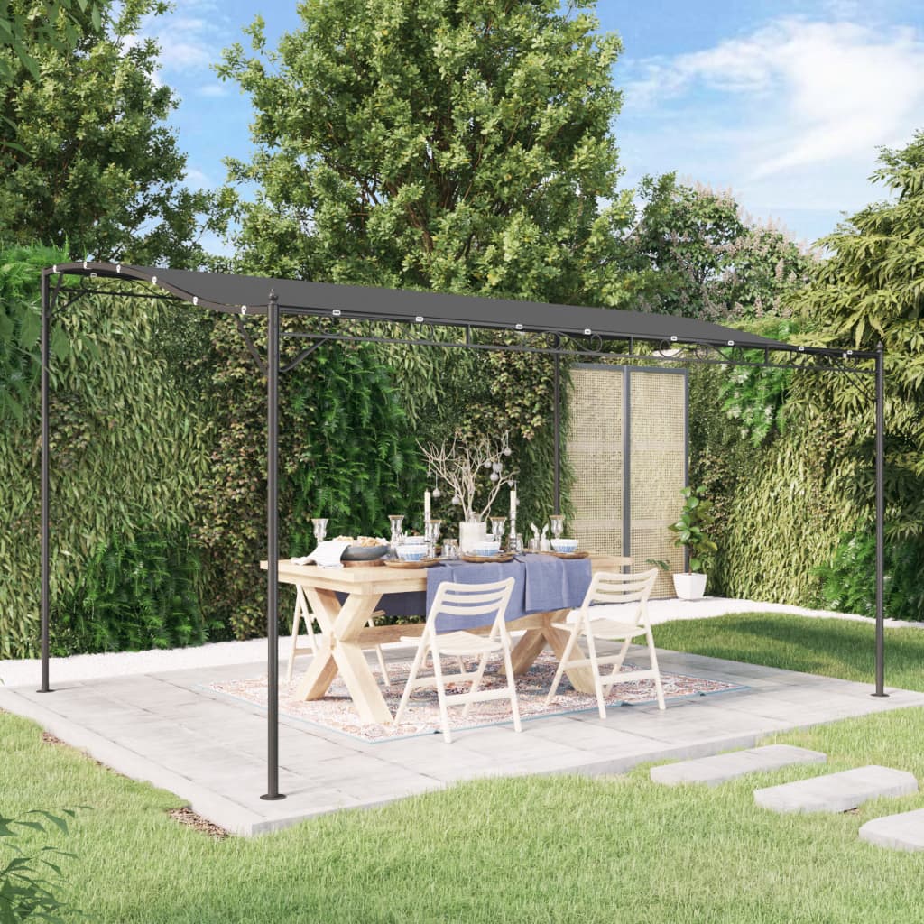 vidaXL Canopy Gazebo Party Canopy Camping Barbecue Shelter Fabric and Steel-2