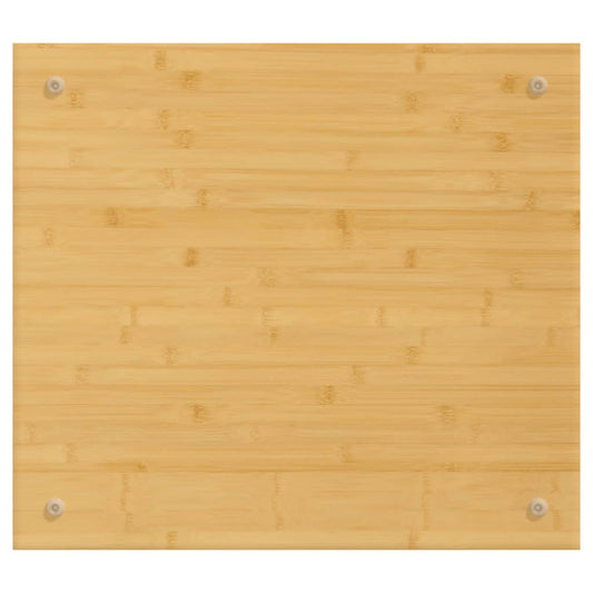 vidaXL Cooker Cover 19.7"x22"x0.6" Bamboo-0