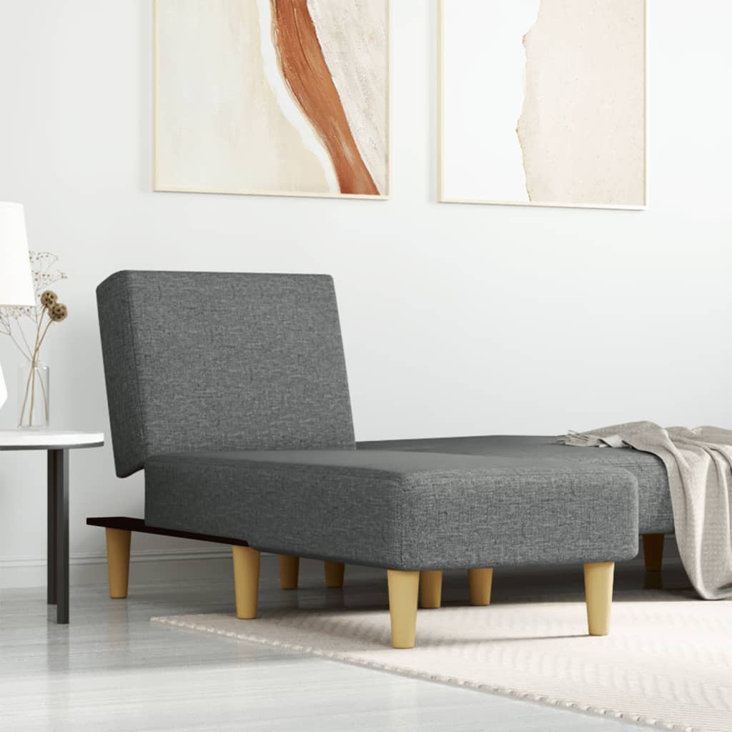 vidaXL Lounger Modern Settee Lounge Sofa Chair Bed Living Room Seating Velvet-5