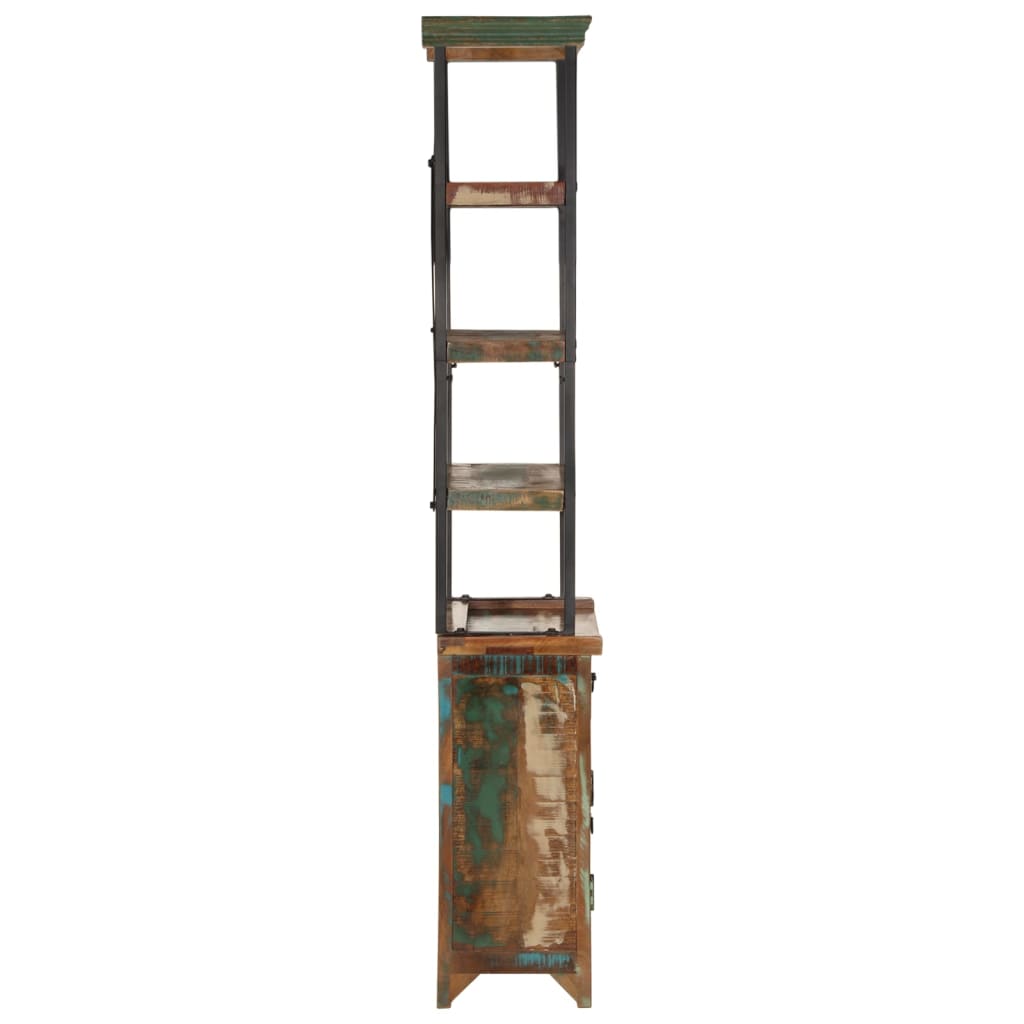 vidaXL Highboard 21.7"x11.8"x70.9" Solid Wood Reclaimed-2