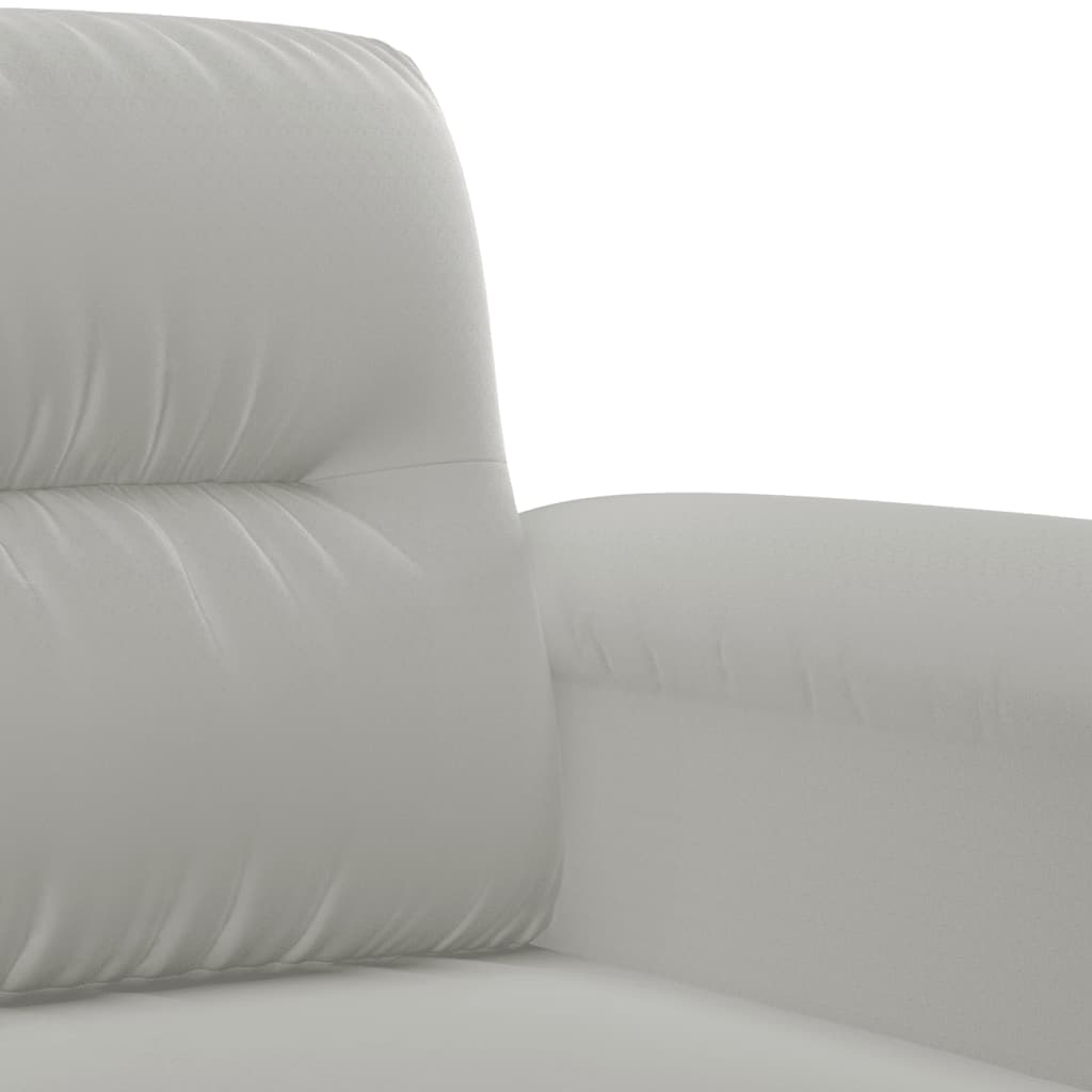 vidaXL Sofa Chair Upholstered Club Armchair for Living Room Microfiber Fabric-1