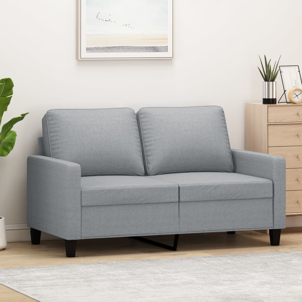 vidaXL Sofa Chair Upholstered Accent Armchair Sofa Comfort Dark Gray Fabric-11
