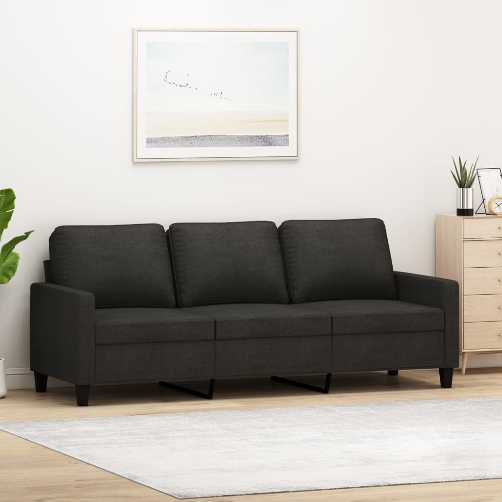 vidaXL Sofa Chair Upholstered Accent Armchair Sofa Comfort Dark Gray Fabric-5