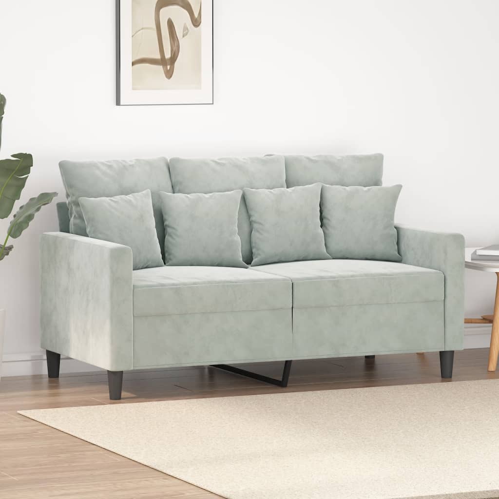 vidaXL Sofa Chair Upholstered Single Sofa Armchair for Living Room Velvet