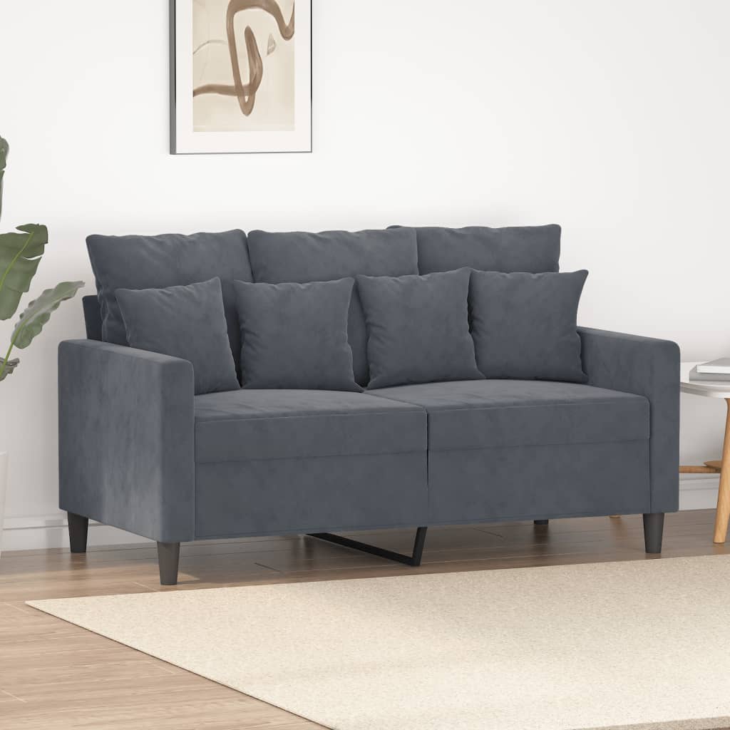 vidaXL Sofa Chair Upholstered Single Sofa Armchair for Living Room Velvet