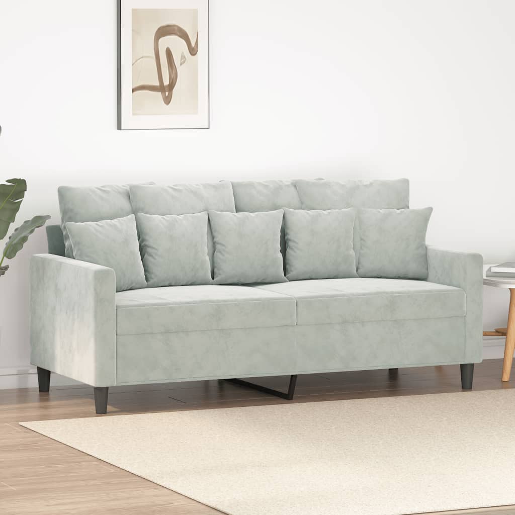 vidaXL Sofa Chair Upholstered Single Sofa Armchair for Living Room Velvet