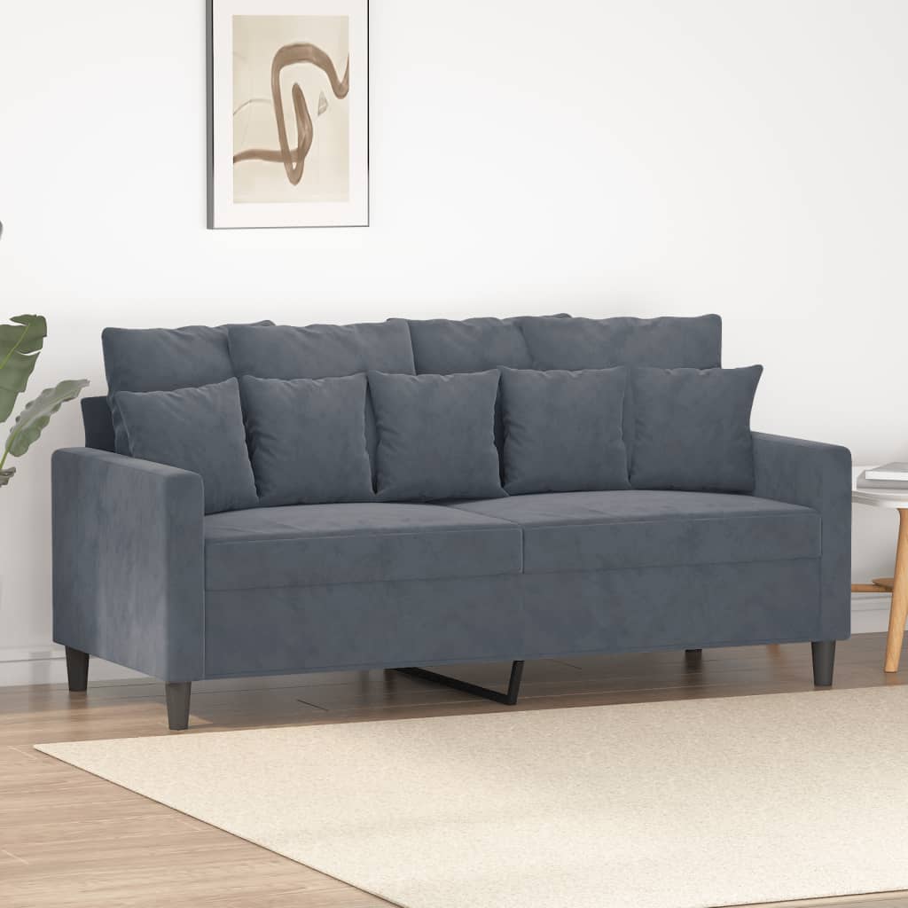 vidaXL Sofa Chair Upholstered Single Sofa Armchair for Living Room Velvet