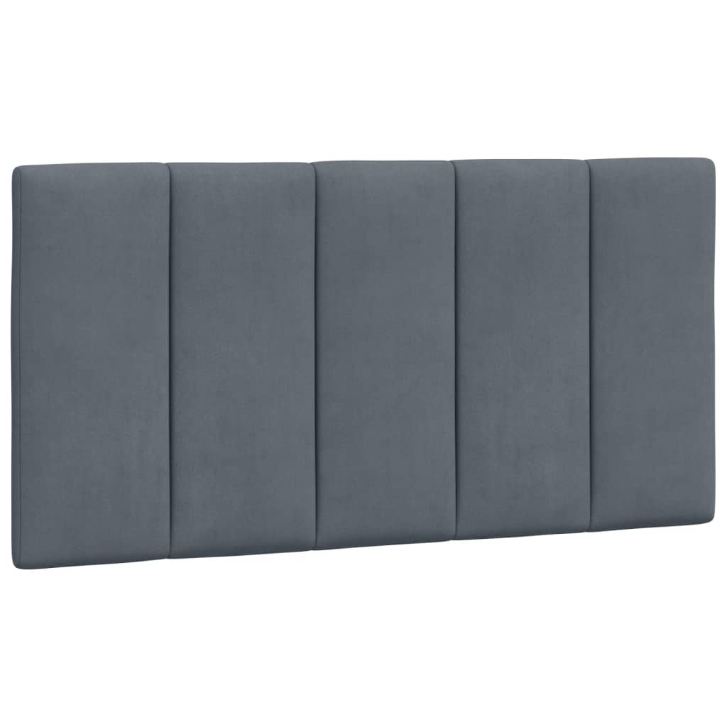 vidaXL Headboard Cushion Decorative Hanging Upholstered Pillow Bedroom Velvet-1