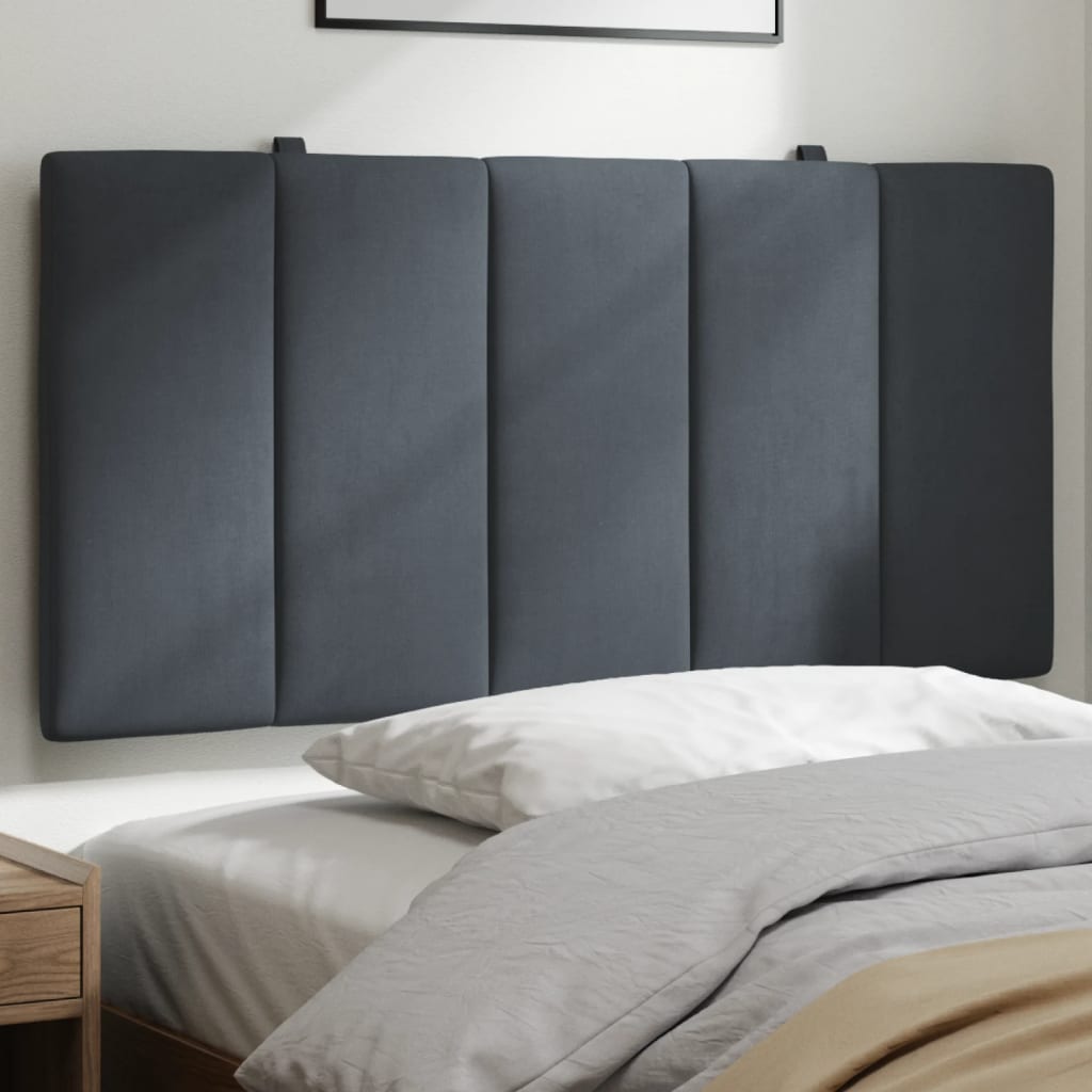 vidaXL Headboard Cushion Decorative Hanging Upholstered Pillow Bedroom Velvet-3