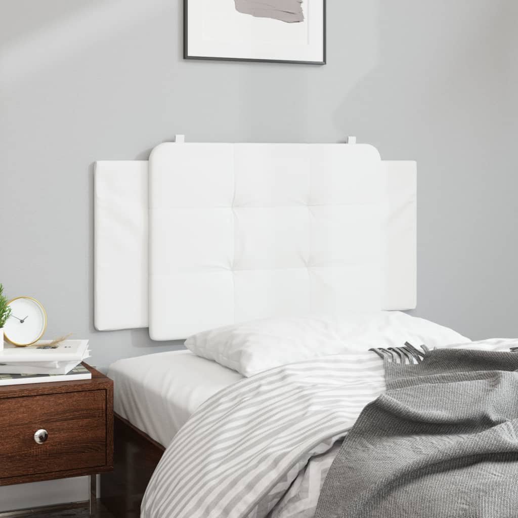 vidaXL Headboard Cushion Hanging Upholstered Pillow Back Bedroom Faux Leather-0