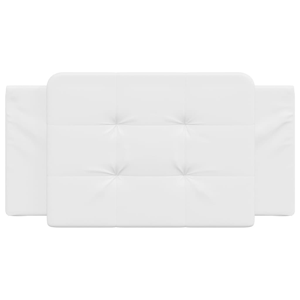 vidaXL Headboard Cushion Hanging Upholstered Pillow Back Bedroom Faux Leather-3