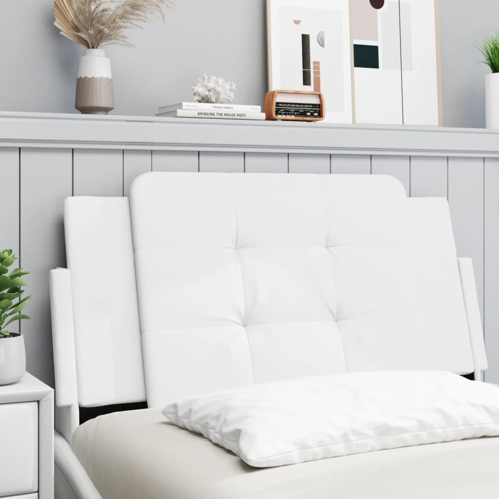 vidaXL Headboard Cushion Hanging Upholstered Pillow Back Bedroom Faux Leather-6