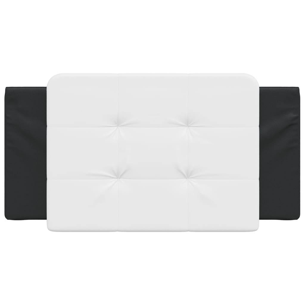 vidaXL Headboard Cushion Hanging Upholstered Pillow Back Bedroom Faux Leather-1