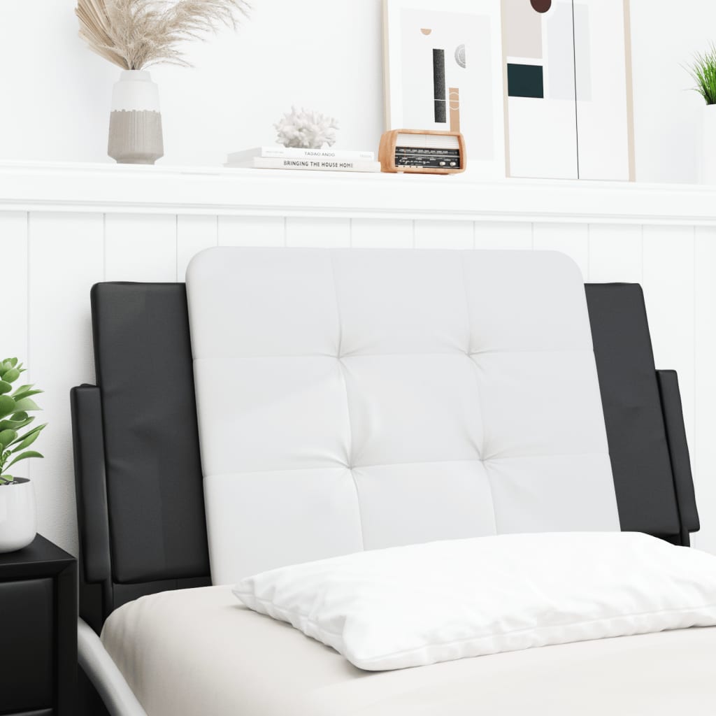 vidaXL Headboard Cushion Hanging Upholstered Pillow Back Bedroom Faux Leather-7