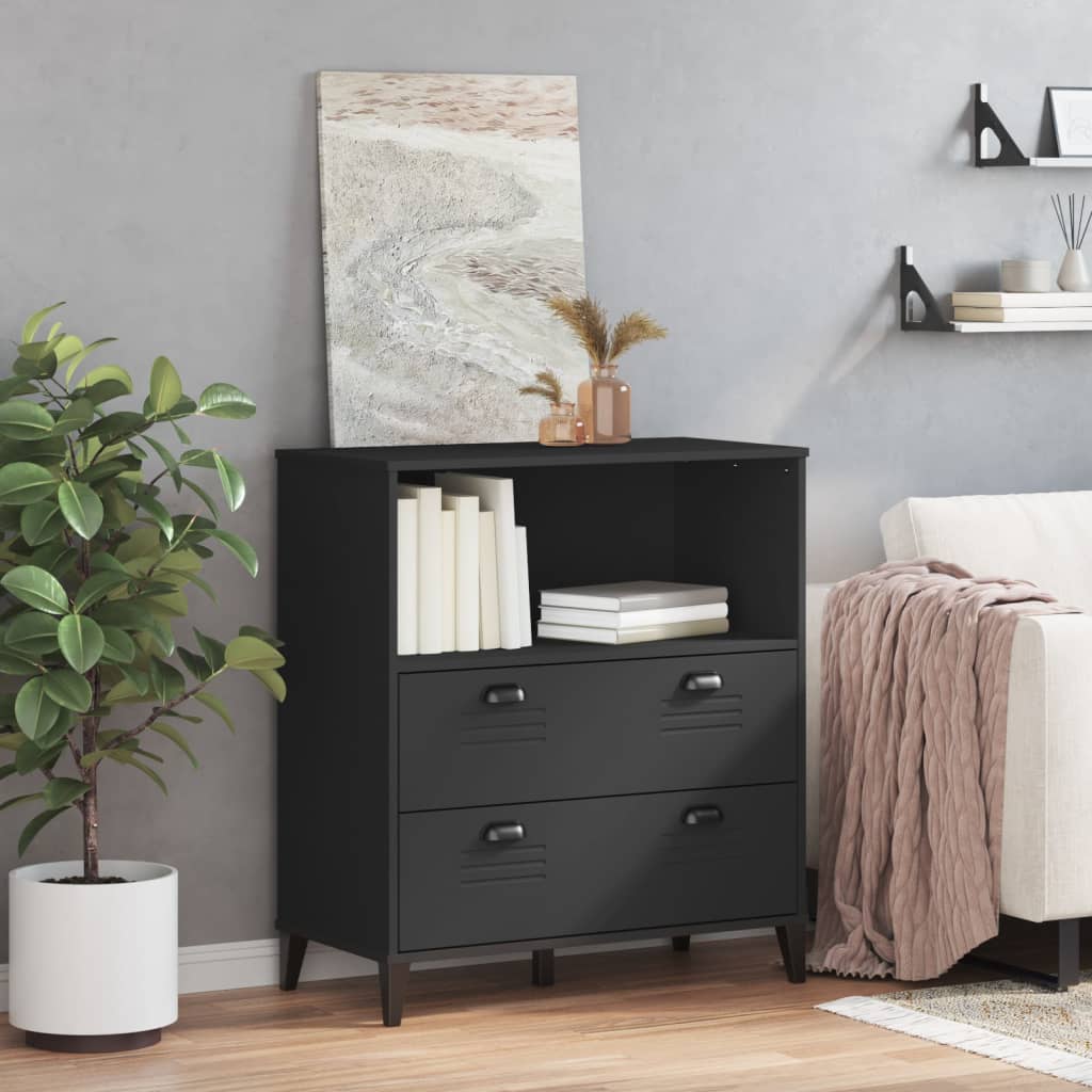 vidaXL Bookcase Standing Storage Bookshelf Display Rack Office Solid Wood Pine-0