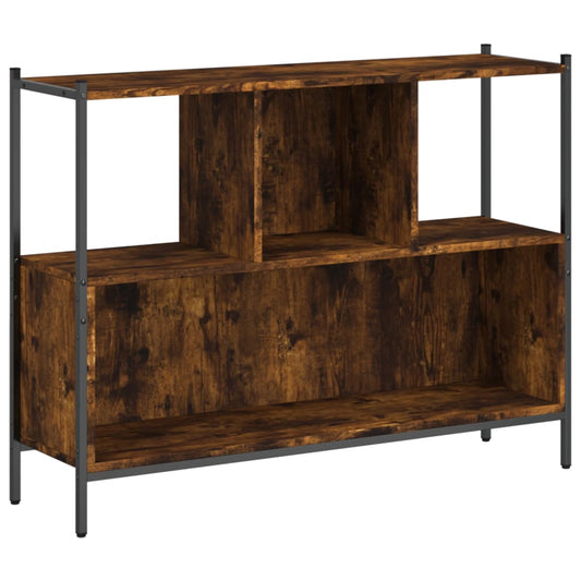 vidaXL Bookcase Display Cube Storage Shelf Office Living Room Engineered Wood-0