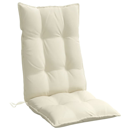 vidaXL Highback Chair Cushions Seat Pad Outdoor Patio Garden Oxford Fabric-0