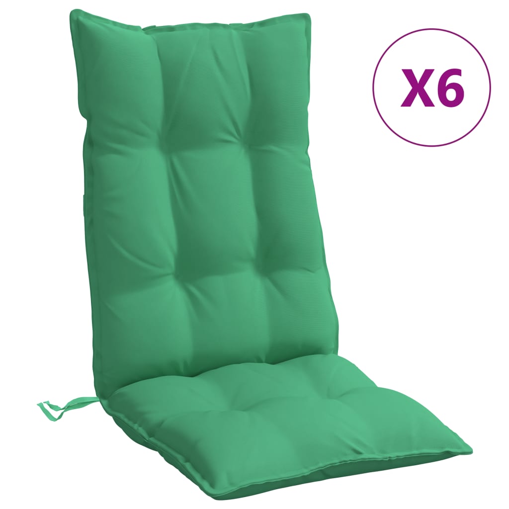 vidaXL Highback Chair Cushions Seat Pad Outdoor Patio Garden Oxford Fabric-2