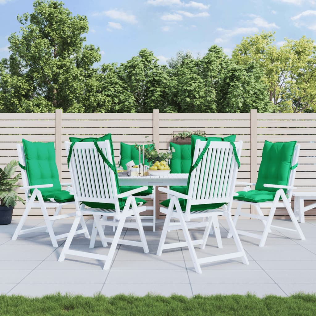 vidaXL Highback Chair Cushions Seat Pad Outdoor Patio Garden Oxford Fabric-7