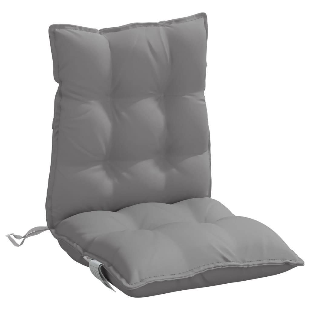 vidaXL Lowback Chair Cushions Seat Pad Patio Outdoor Garden Oxford Fabric-2