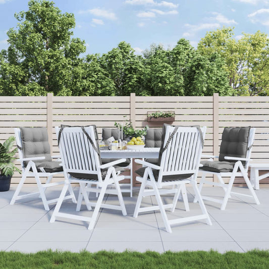vidaXL Lowback Chair Cushions Seat Pad Patio Outdoor Garden Oxford Fabric-10