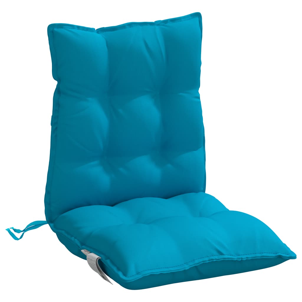 vidaXL Lowback Chair Cushions Seat Pad Patio Outdoor Garden Oxford Fabric-3