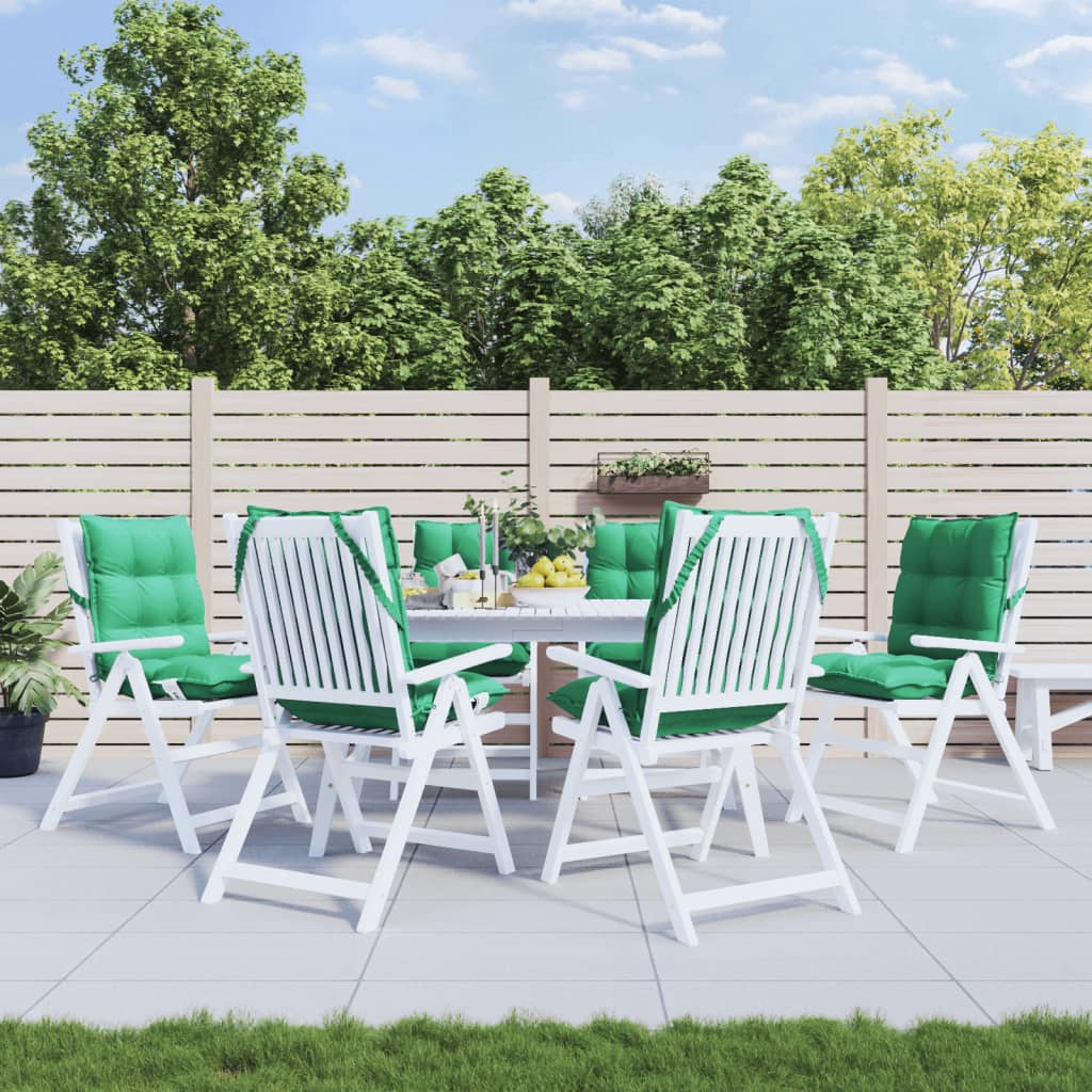 vidaXL Lowback Chair Cushions Seat Pad Patio Outdoor Garden Oxford Fabric-6