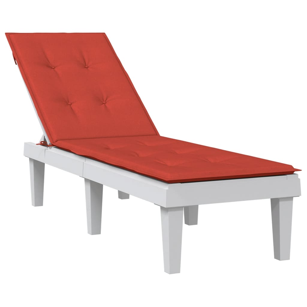 vidaXL Deck Chair Cushion Outdoor Pillow Seat Pad Garden Lounge Bed Fabric-7