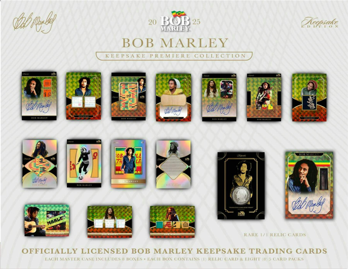2025 Keepsake Bob Marley Collection Hobby Box | Columbia Sports Cards